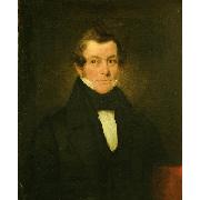 John Neagle Portrait of a man in coat painting